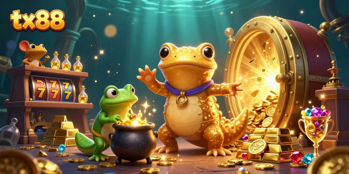 Experience excitement with tx88 as the golden alchemist transforms base metals into fortune!