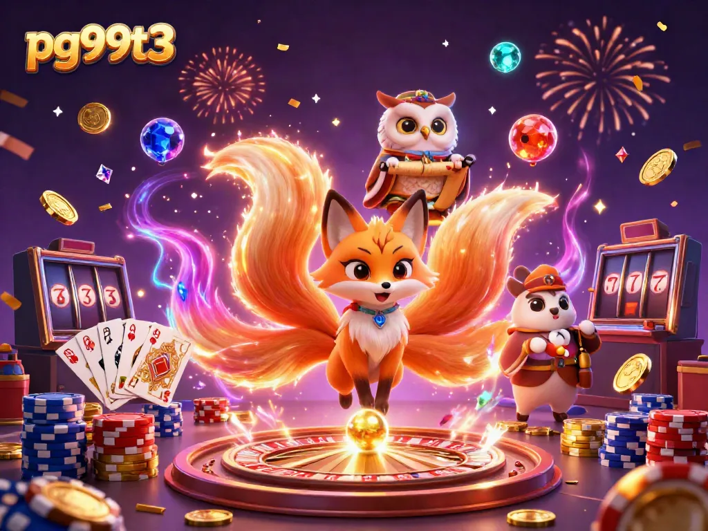 Experience thrilling gameplay at pg99t3 with vibrant characters and colorful casino elements.