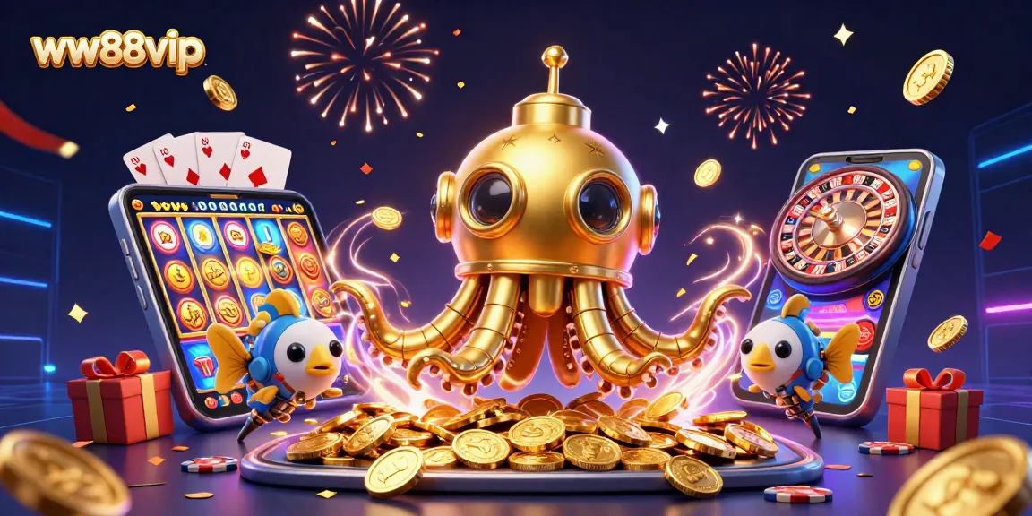 Engage with exciting slots and games at ww88vip, featuring colorful slot reels and thrilling gameplay.