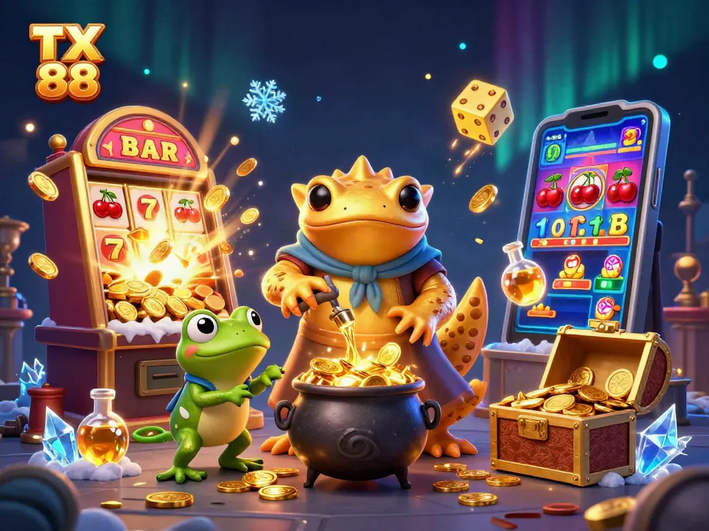 Experience winning moments at TX 88 with vibrant casino themes and immersive gaming elements.