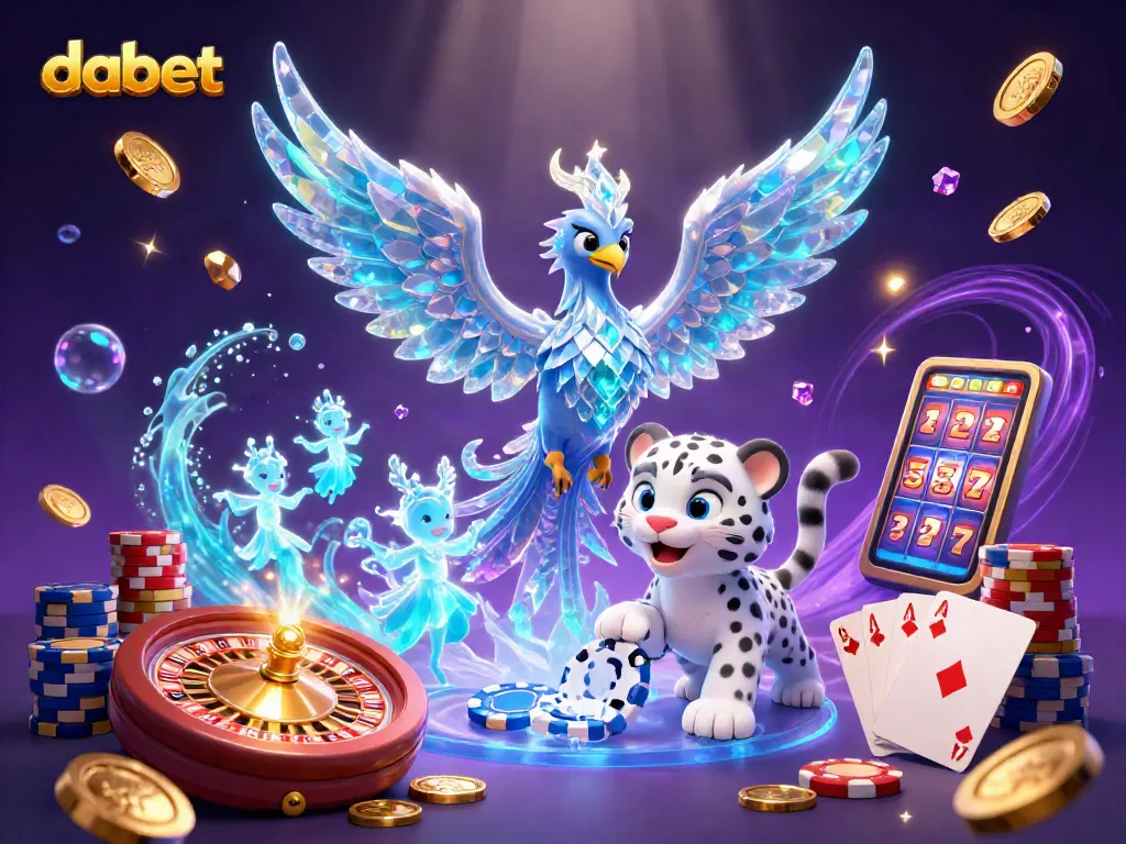 Engage with dabet's immersive casino experience featuring vibrant characters and dynamic gaming elements.